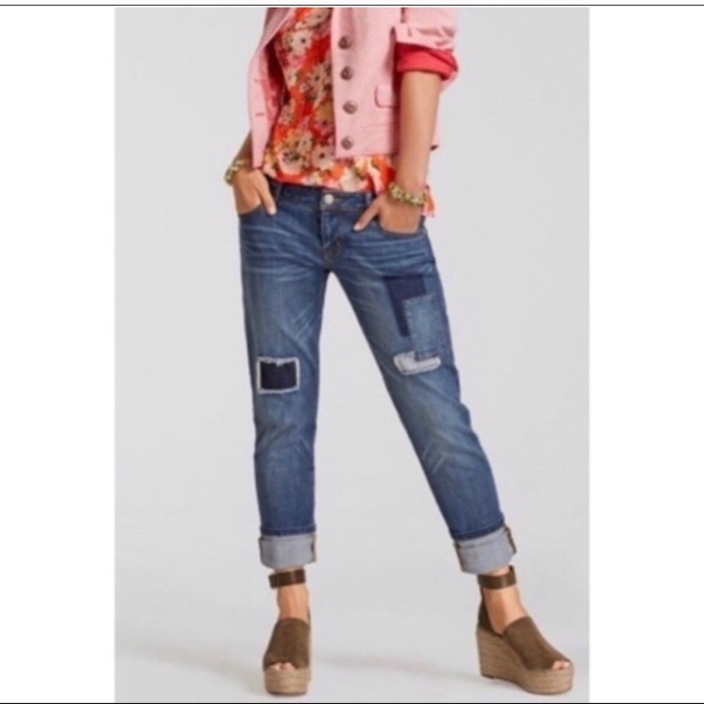CAbi #5308 slim boyfriend jeans sz 4. EUC